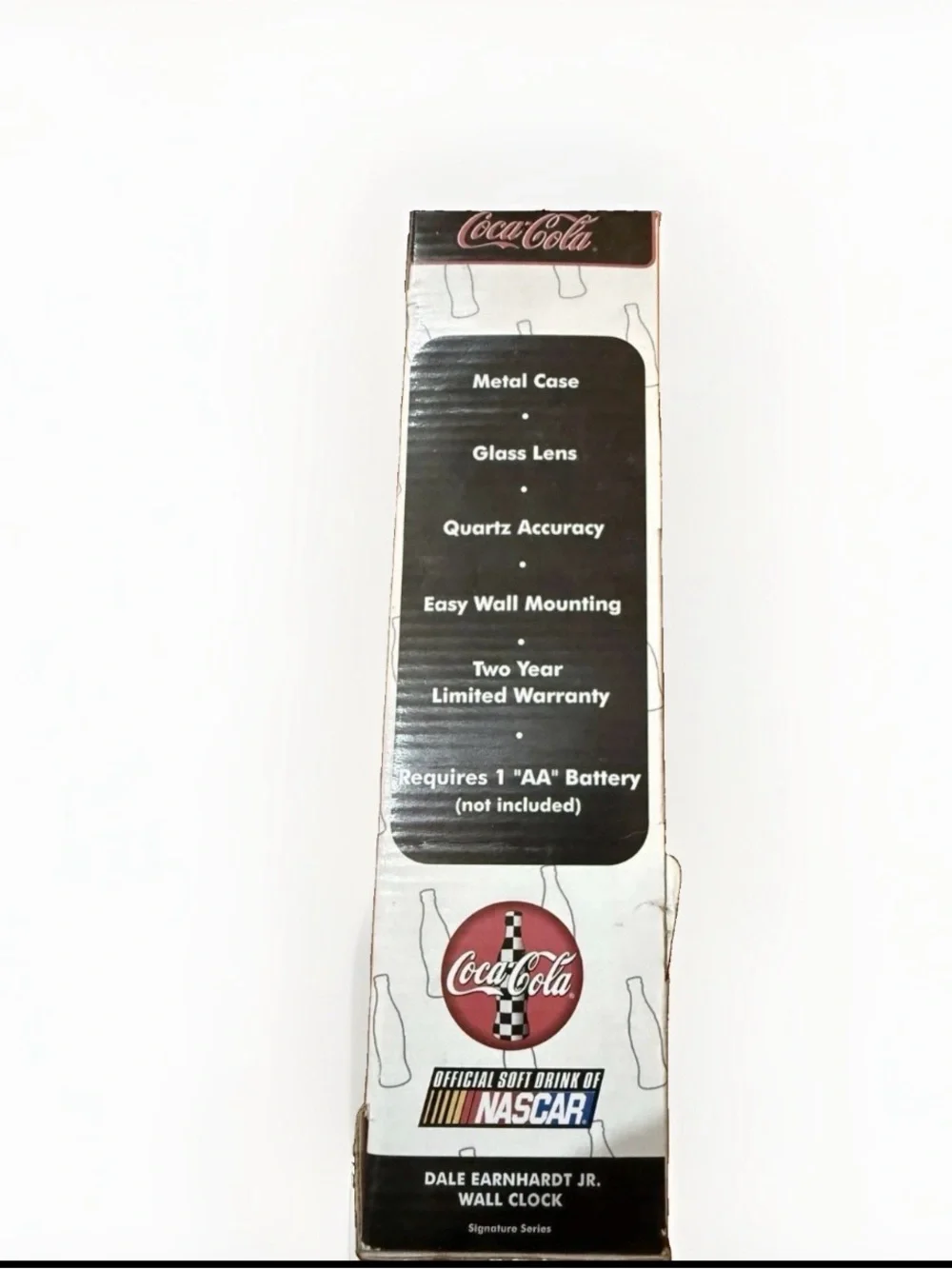 Dale Earnhardt JR. Coca-Cola Clock Unopened New In Box